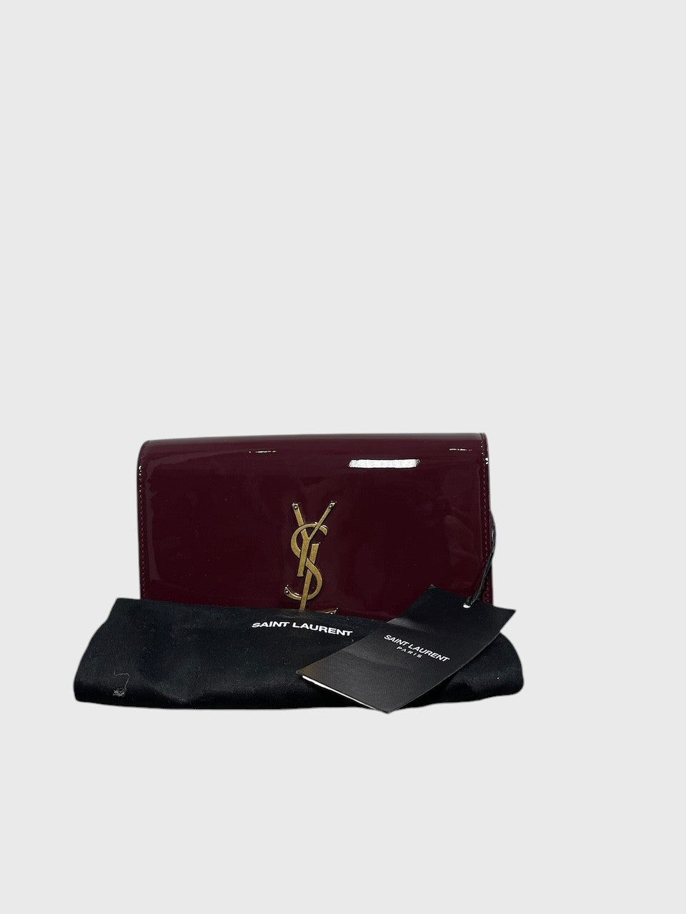 Sac Saint Laurent Kate Tassel bordeaux