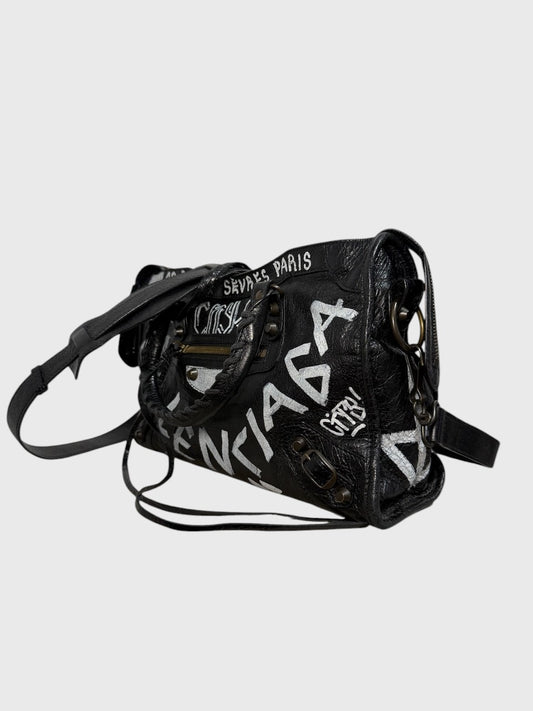 Sac Balenciaga City Graffiti