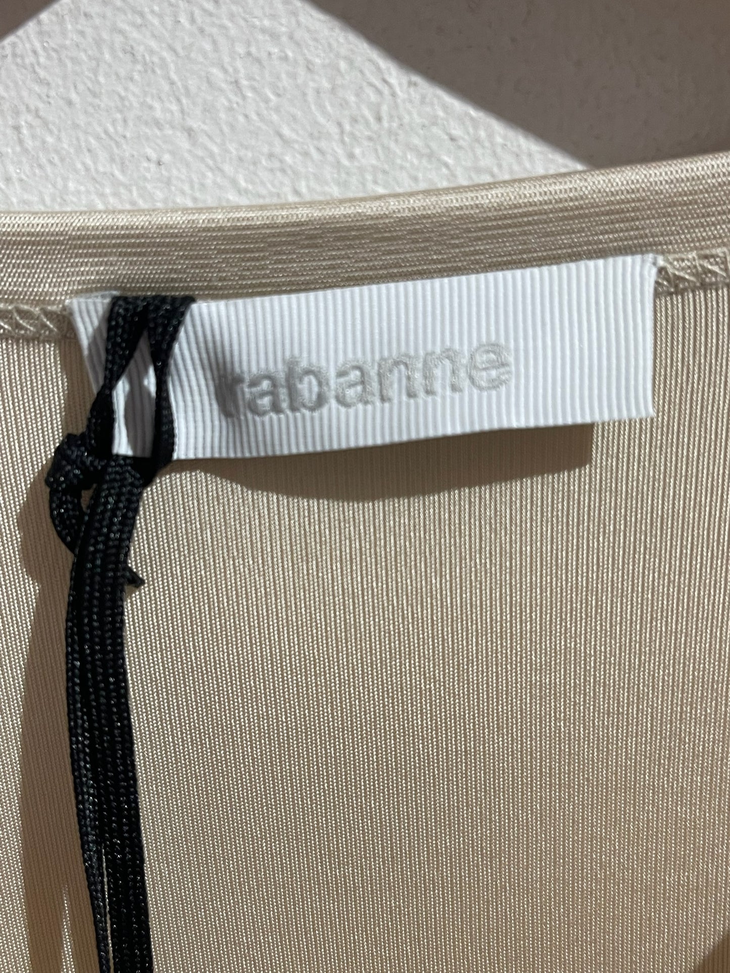 Robe Rabanne nude T.36