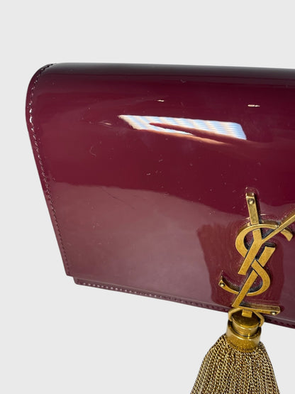 Sac Saint Laurent Kate Tassel bordeaux