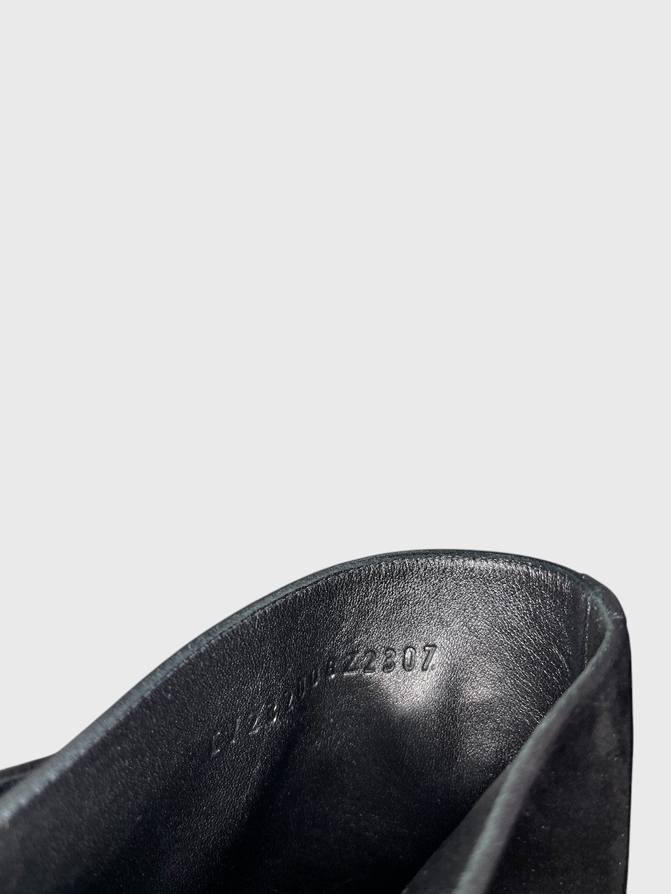 Bottines Hermes noires T.38