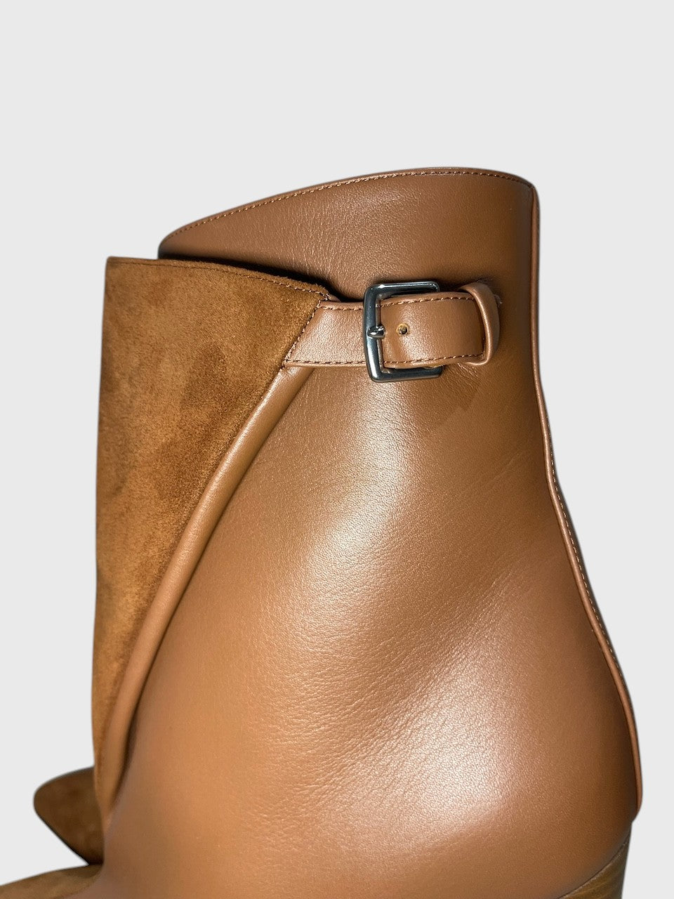 Bottines Hermes camel T.38
