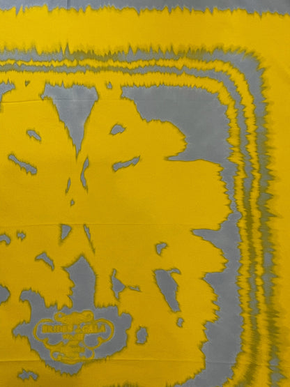 Foulard Hermès Bride de gala Wash jaune