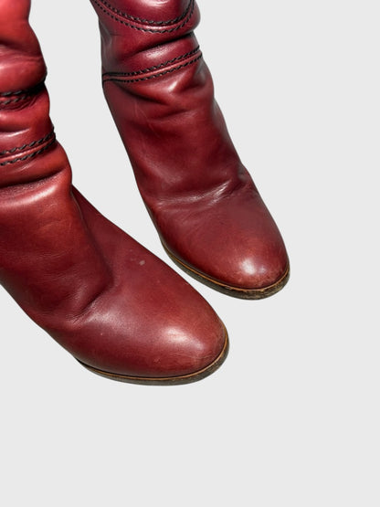 Bottes Chloé bordeaux T.38