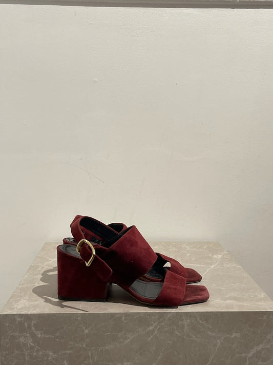 Sandales Celine bordeaux T.38