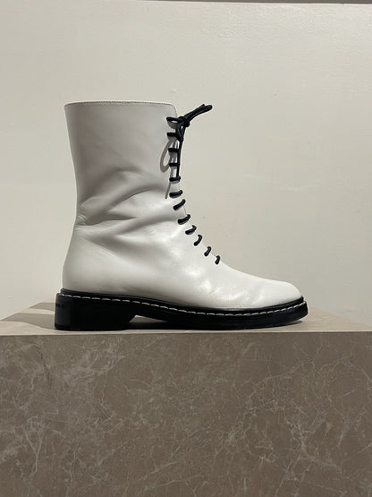 Bottines The Row blanches T.36,5