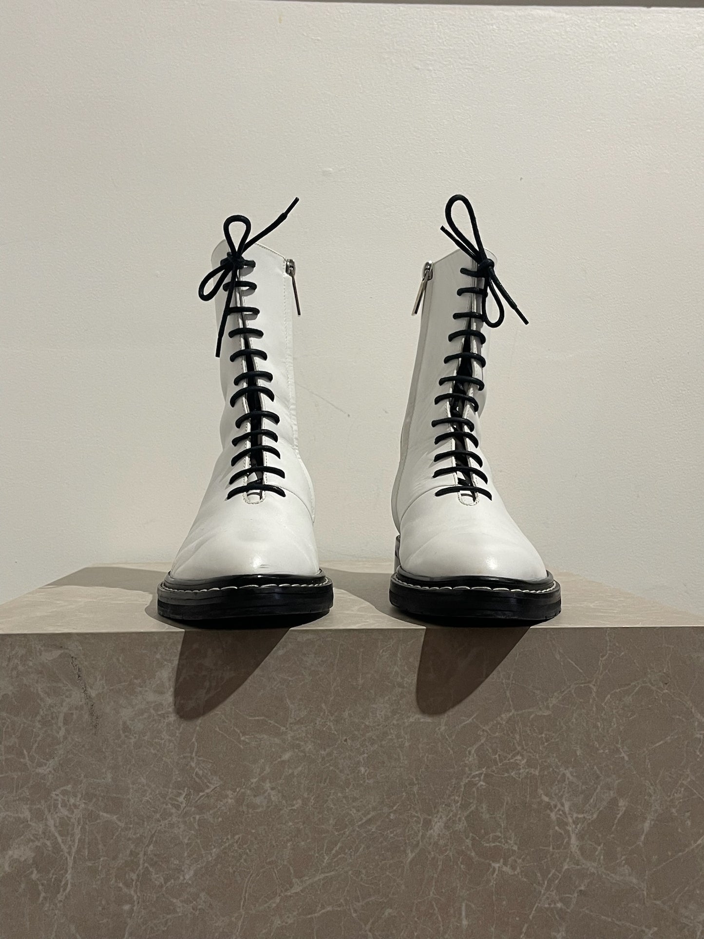 Bottines The Row blanches T.36,5