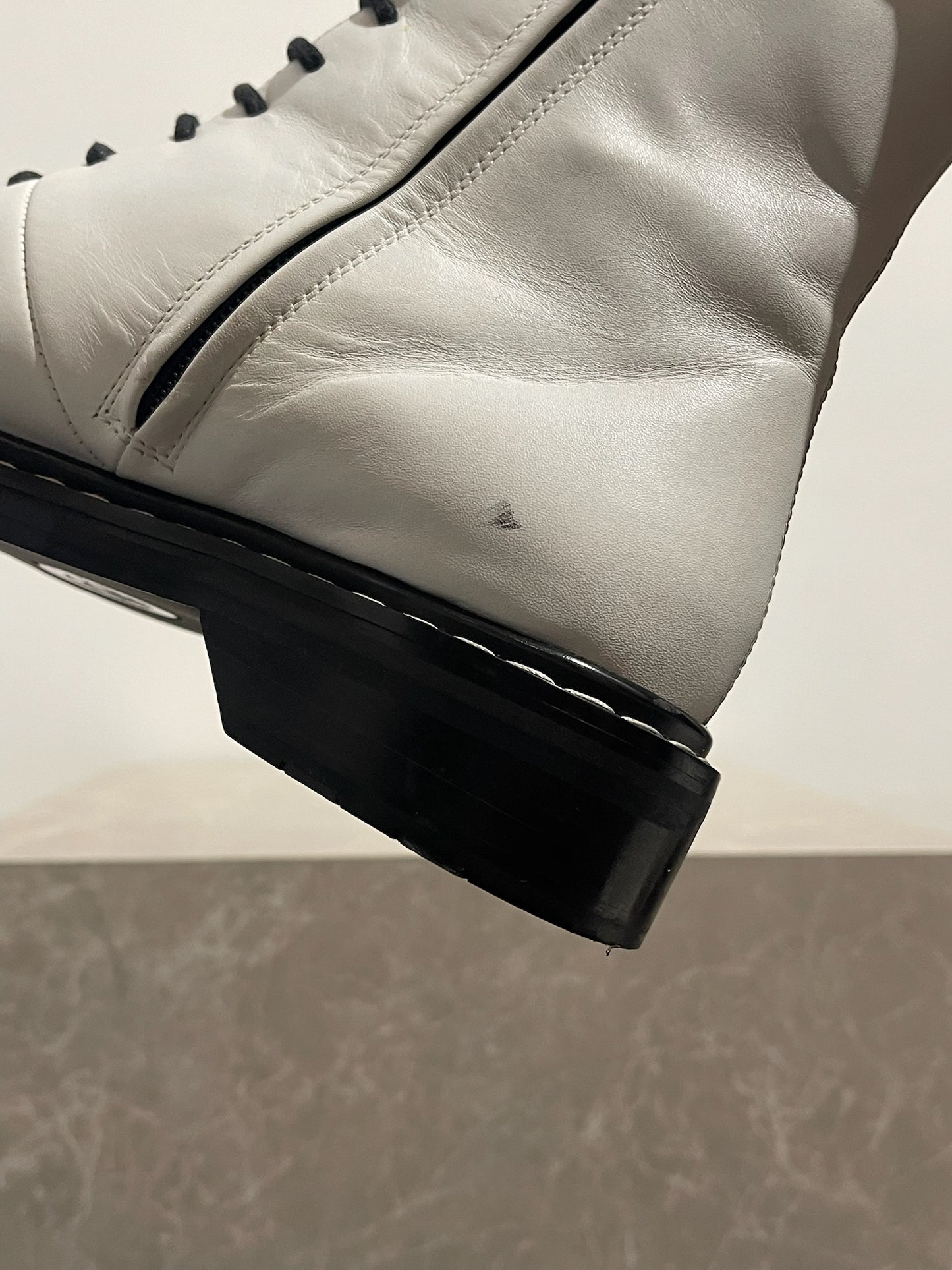 Bottines The Row blanches T.36,5