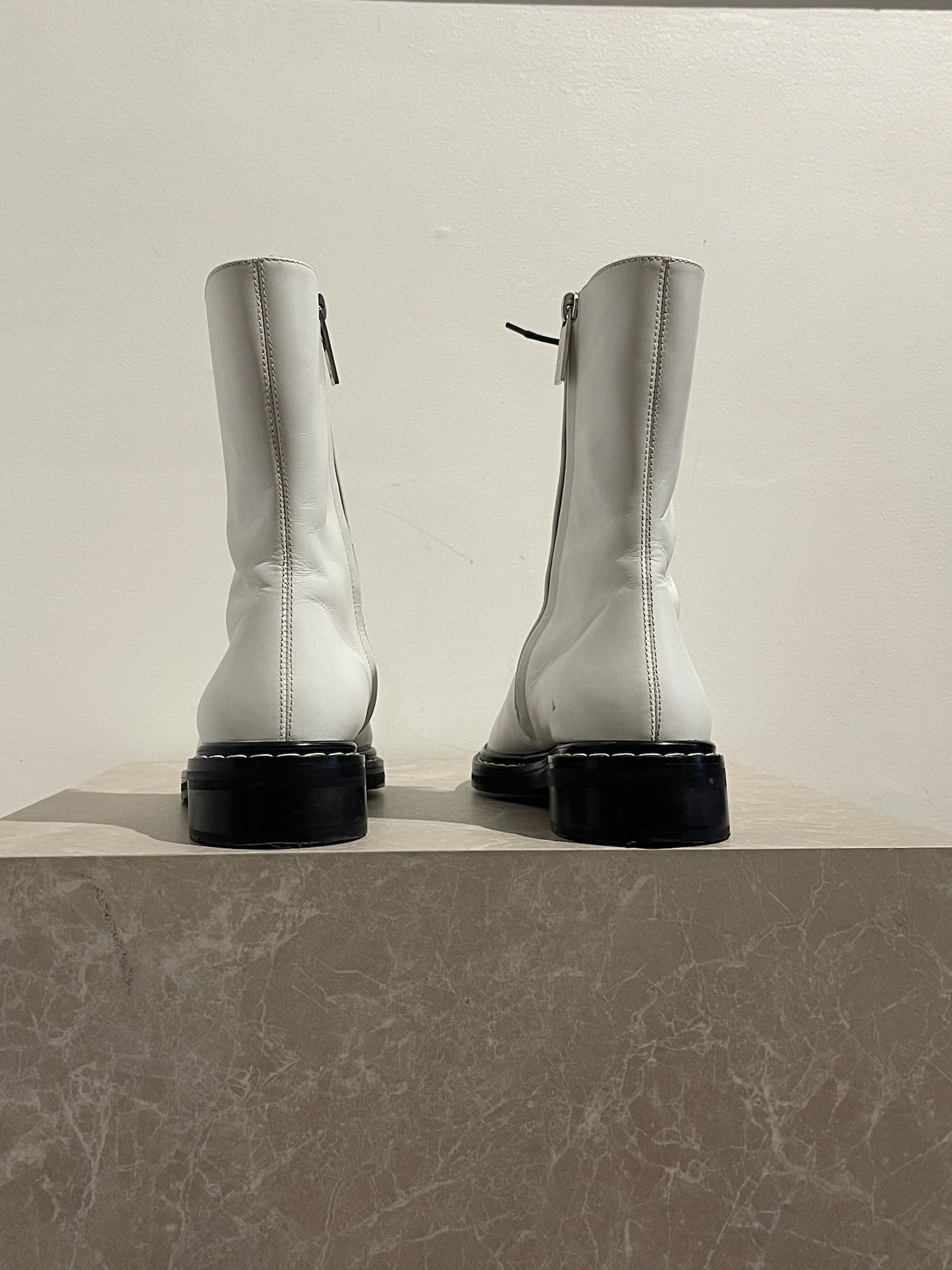 Bottines The Row blanches T.36,5