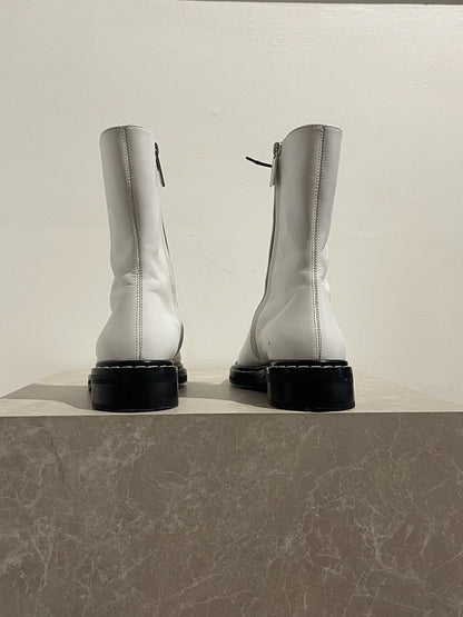Bottines The Row blanches T.36,5