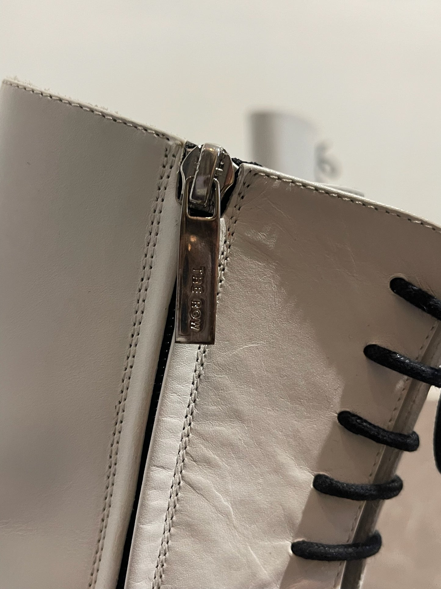 Bottines The Row blanches T.36,5