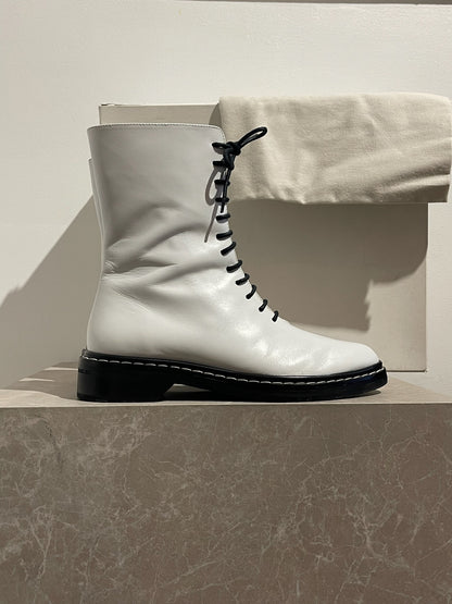 Bottines The Row blanches T.36,5