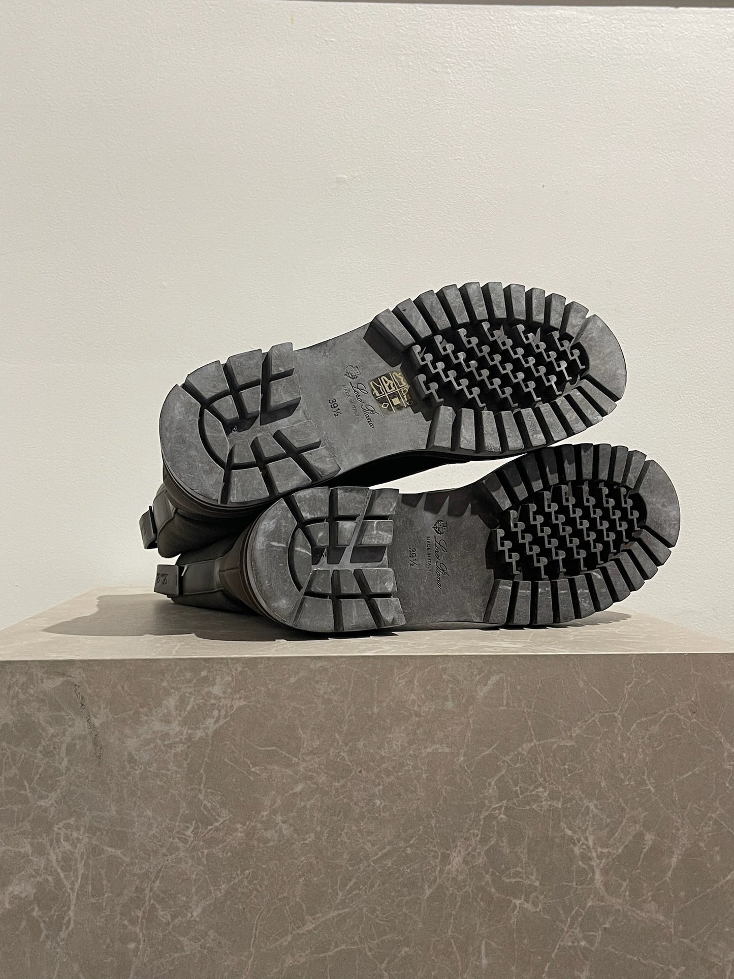 Bottines Loro Piana marron T.39,5