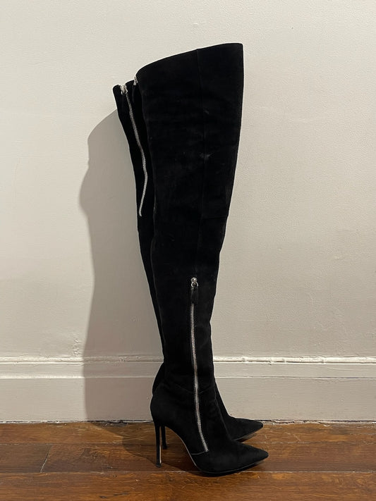 Bottes Gianvito Rossi noires T.37