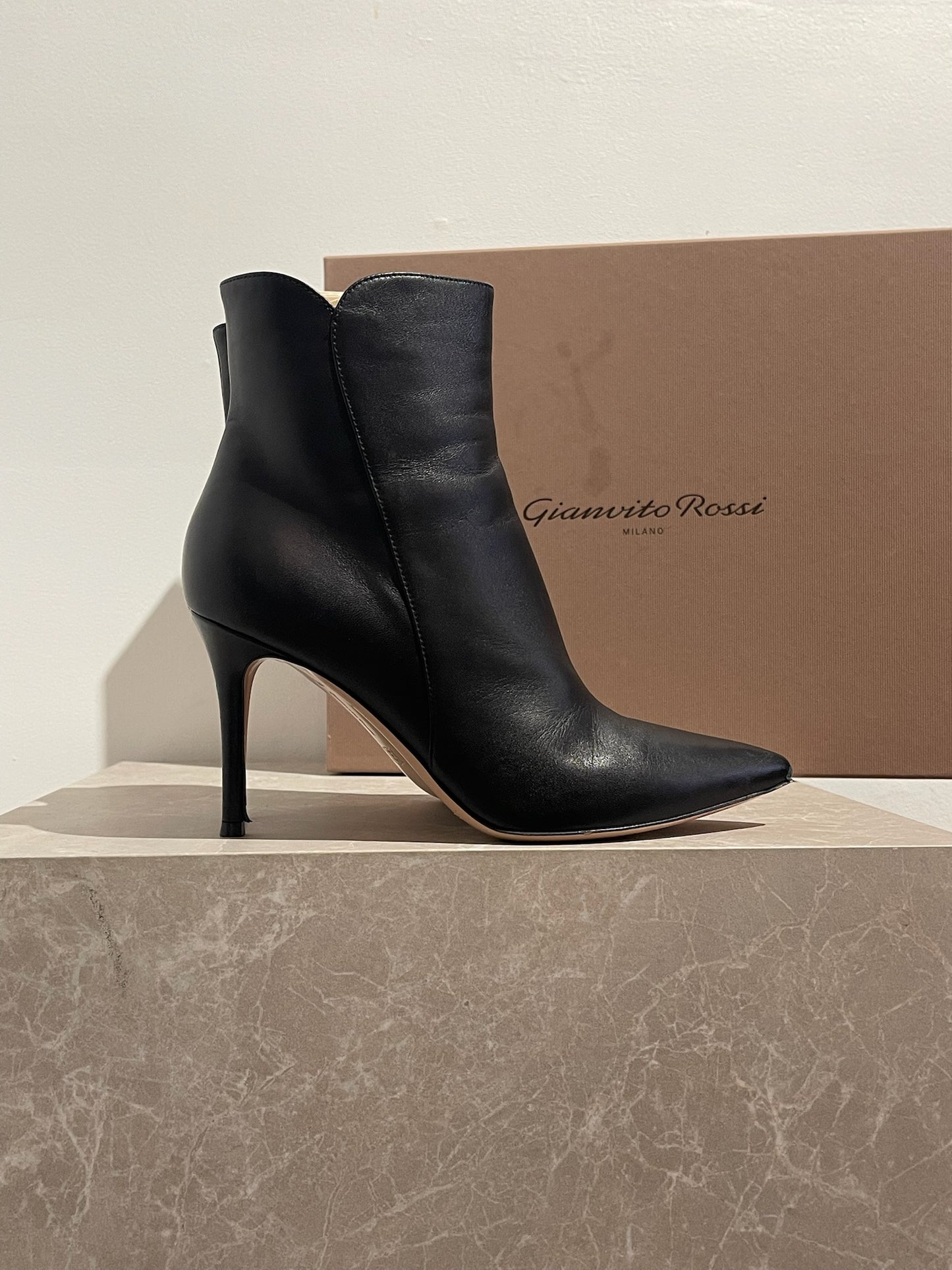 Bottines Gianvito Rossi noires T.39