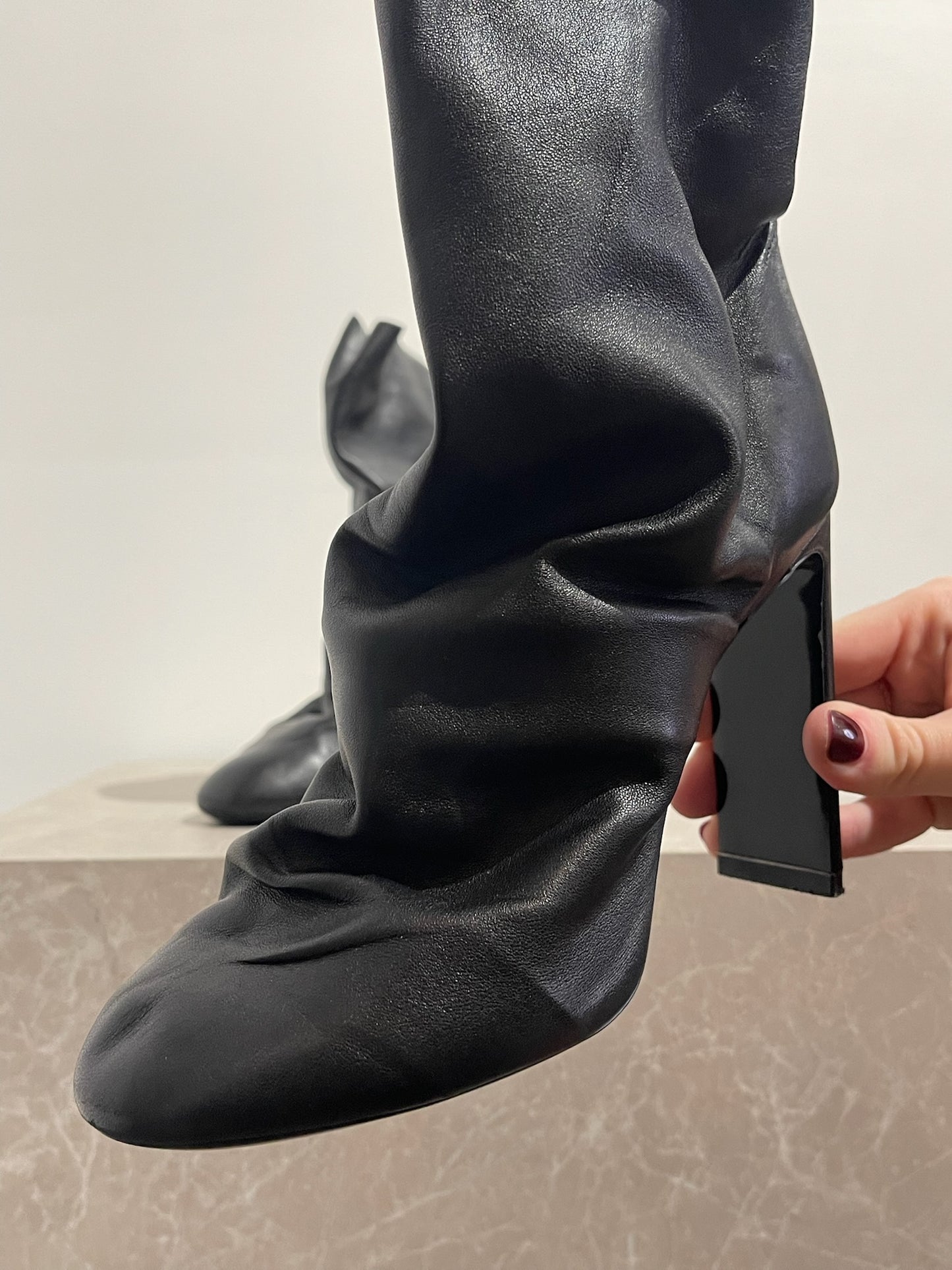 Bottines Nicholas Kirkwood noires T.37