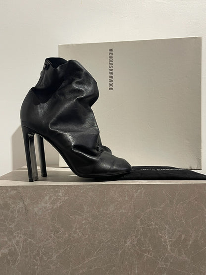 Bottines Nicholas Kirkwood noires T.37