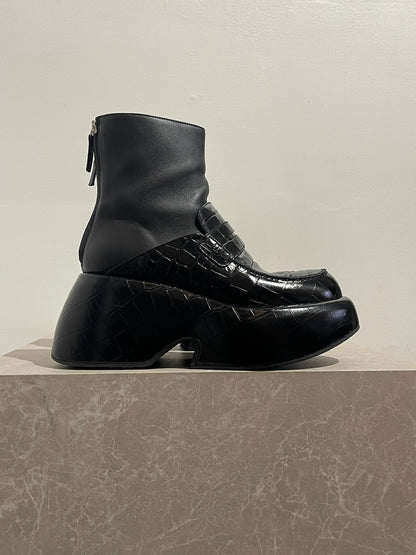 Bottines Loewe noires T.37