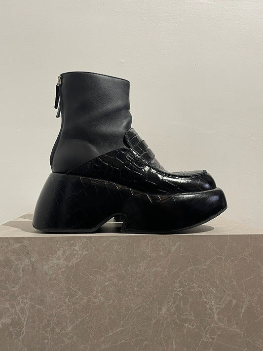 Bottines Loewe noires T.37