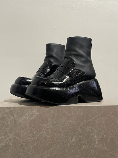 Bottines Loewe noires T.37