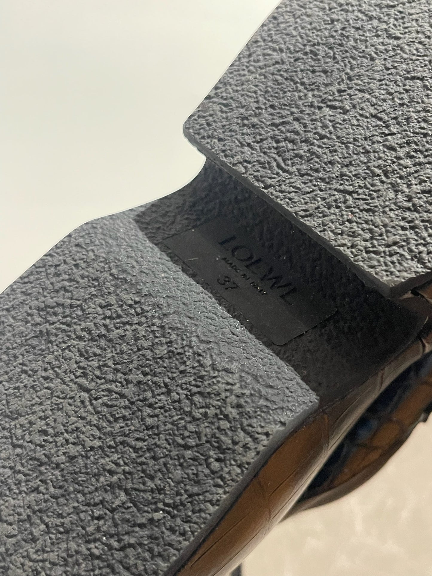 Bottines Loewe noires T.37