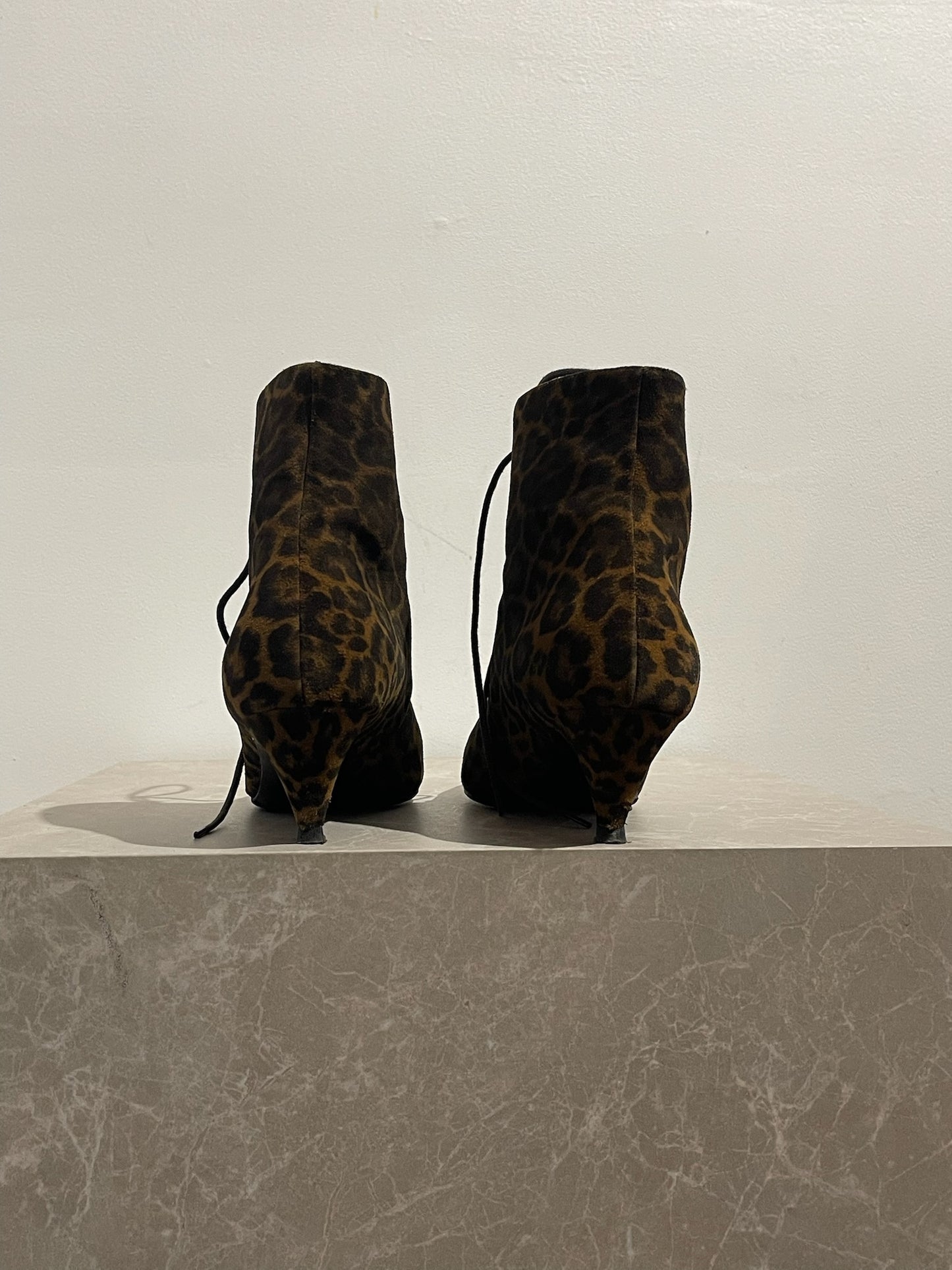 Bottines Saint Laurent léopard T.37