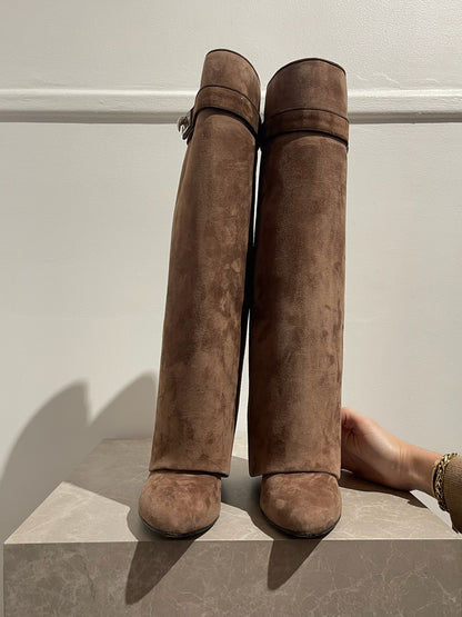 Bottes Givenchy Shark  marron T.37,5