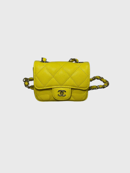 Sac ceinture mini Timeless jaune