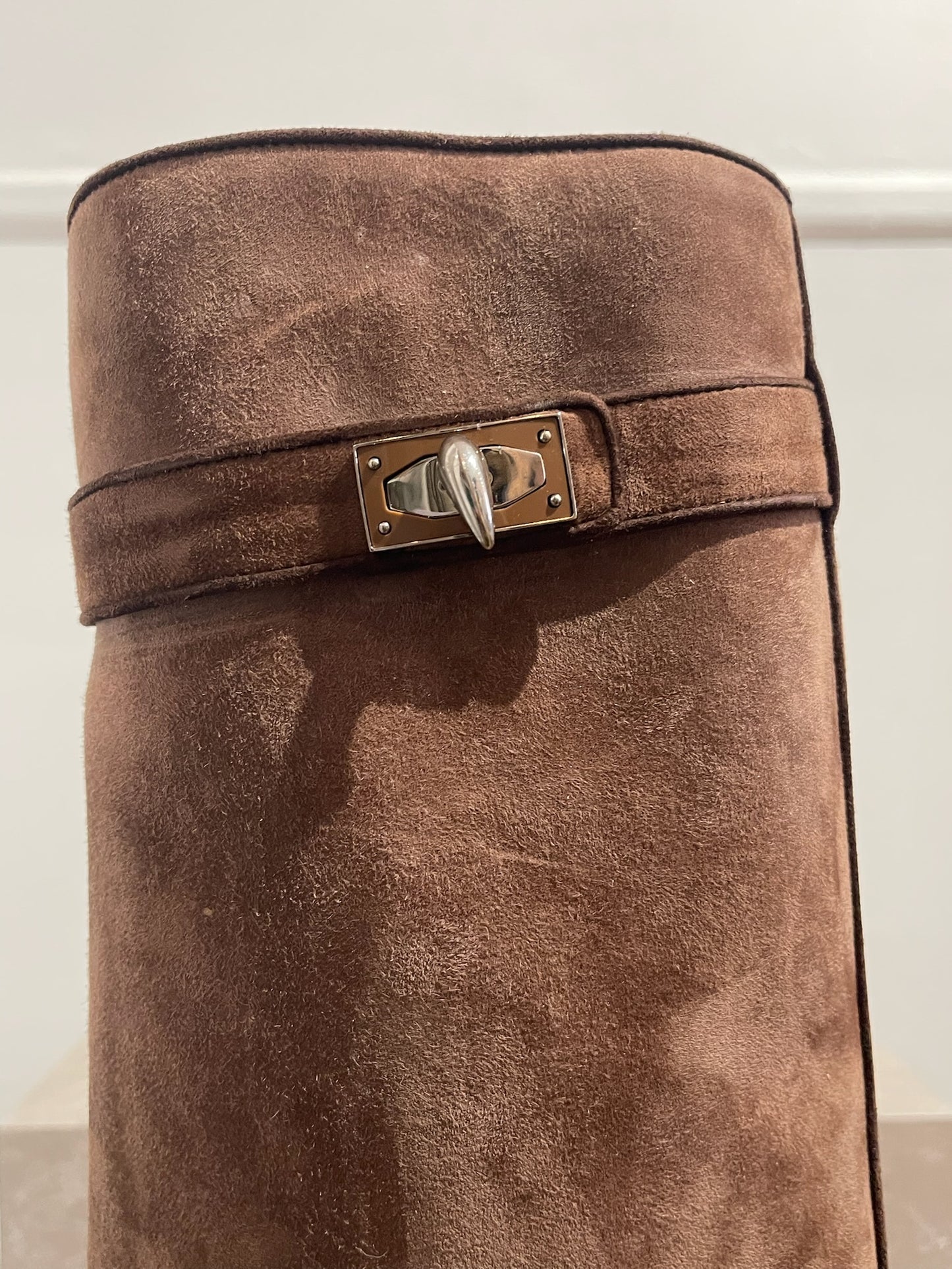 Bottes Givenchy Shark  marron T.37,5