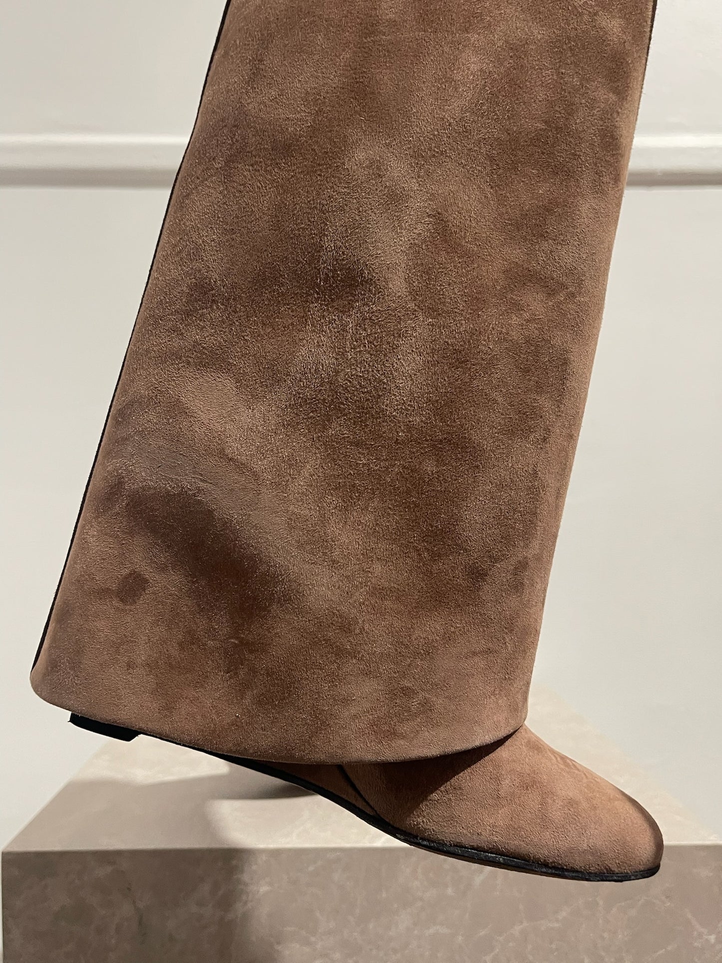 Bottes Givenchy Shark  marron T.37,5