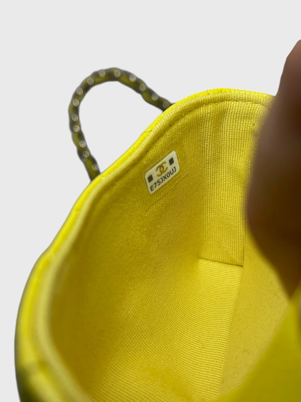 Sac ceinture mini Timeless jaune