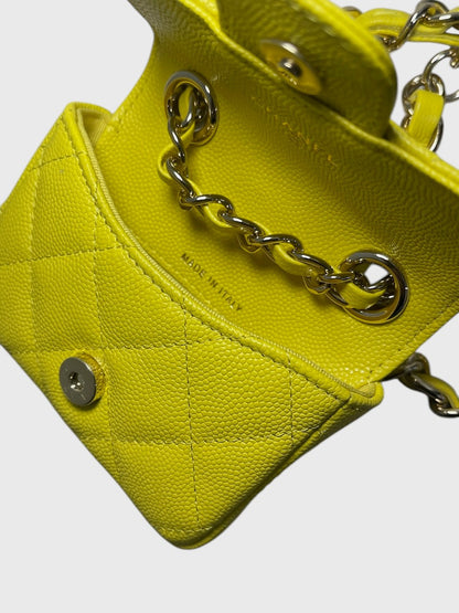 Sac ceinture mini Timeless jaune