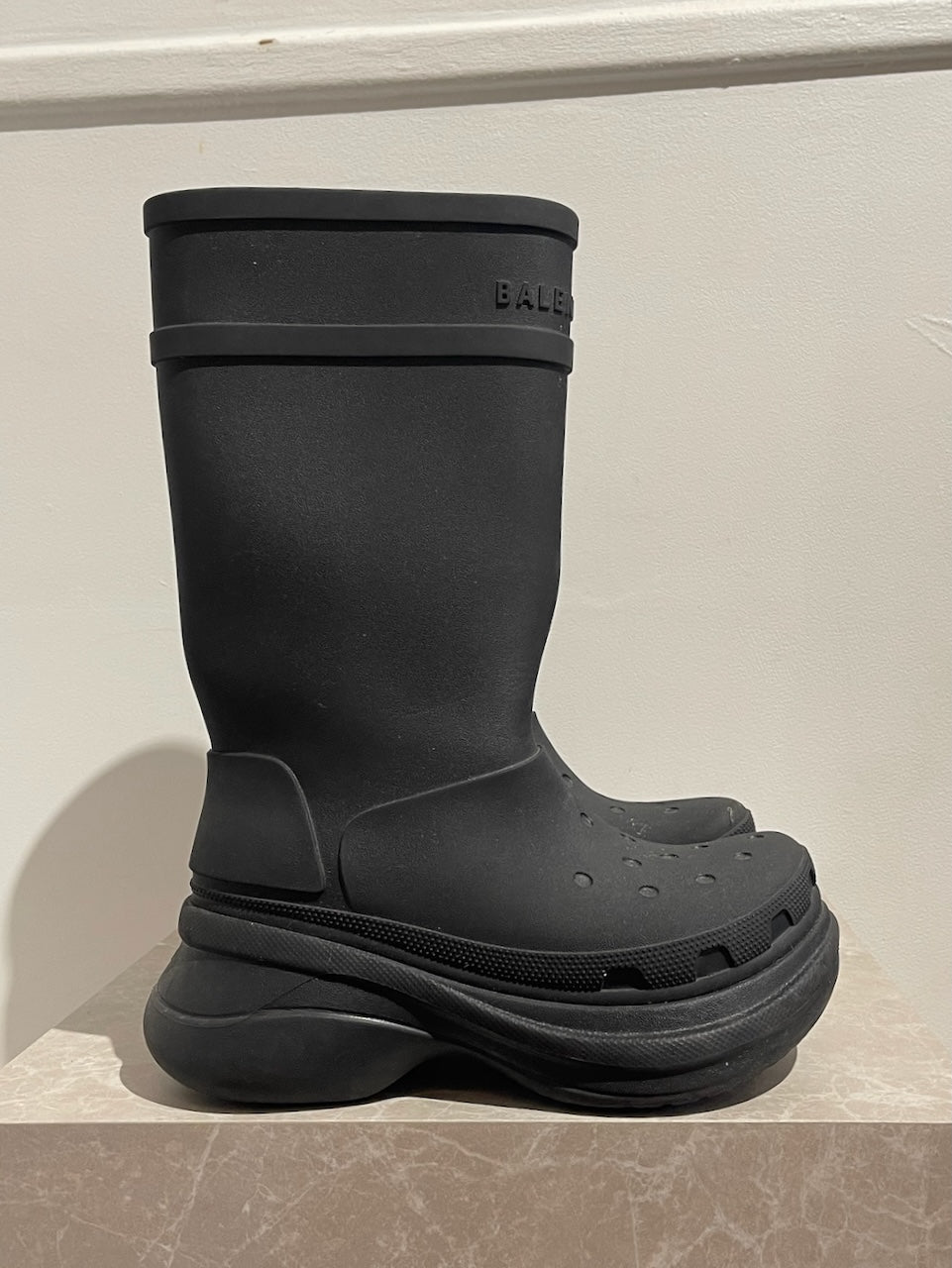 Bottes Balenciaga x Crocs T.38