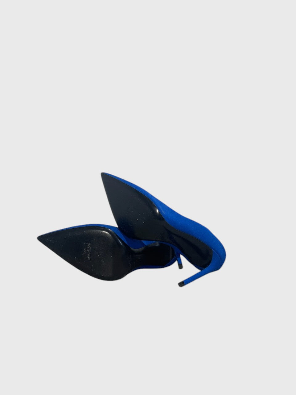 Escarpins Saint Laurent bleus T.38