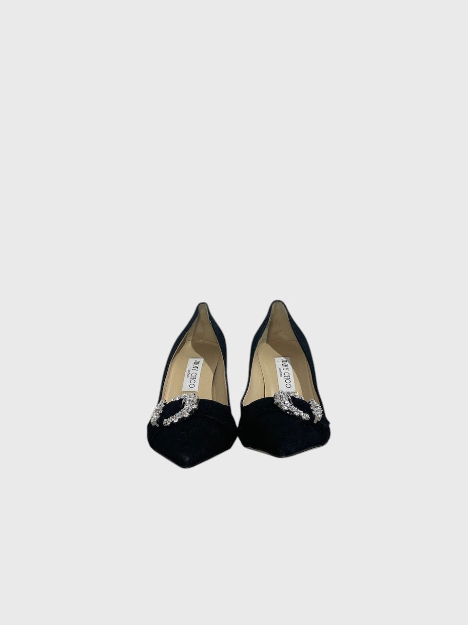 Escarpins Jimmy Choo noirs T.38,5