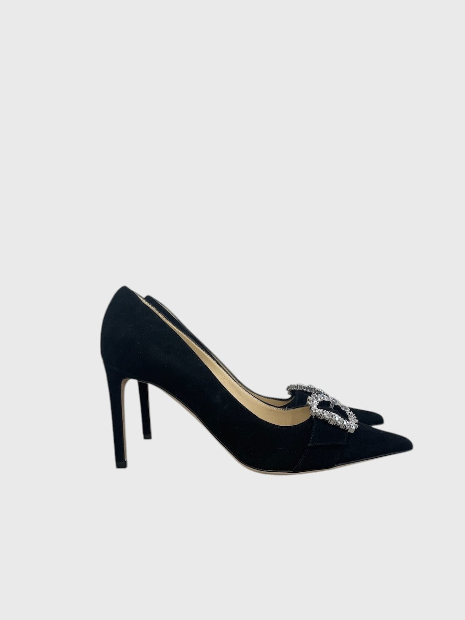Escarpins Jimmy Choo noirs T.38,5