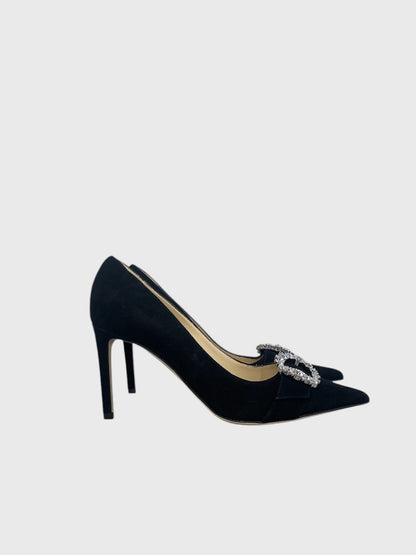 Escarpins Jimmy Choo noirs T.38,5