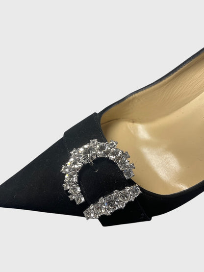 Escarpins Jimmy Choo noirs T.38,5