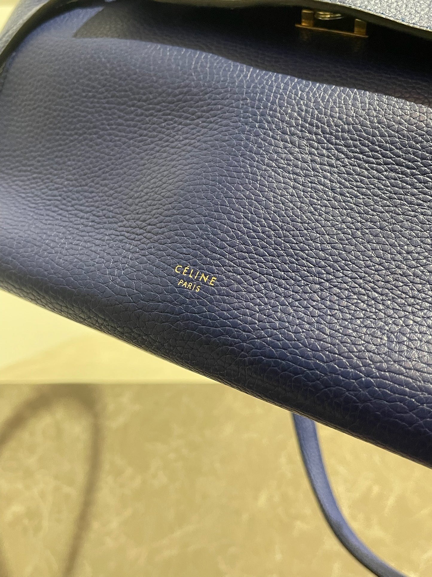 Sac Celine Belt bleu