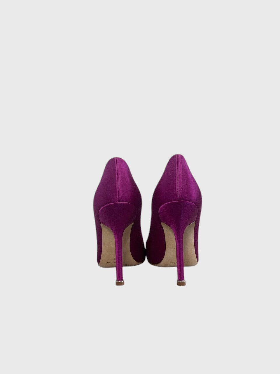 Escarpins Manolo Blahnik fushia T.38