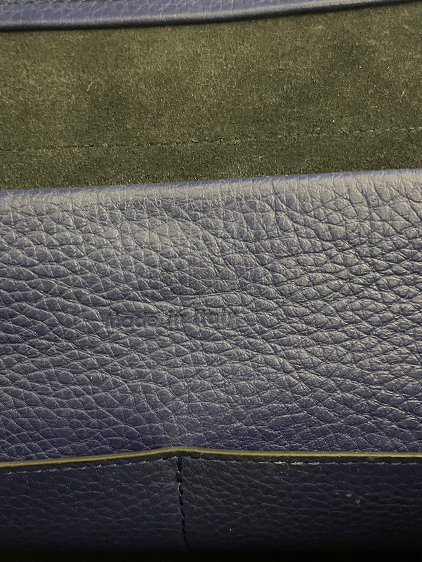 Sac Celine Belt bleu