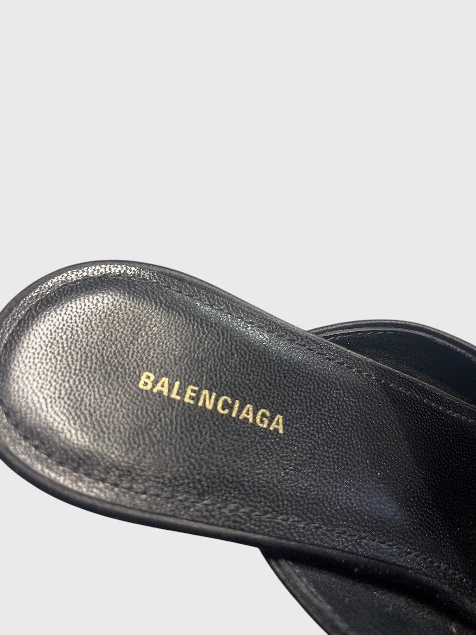 Mules Balenciaga Knife noires T.37