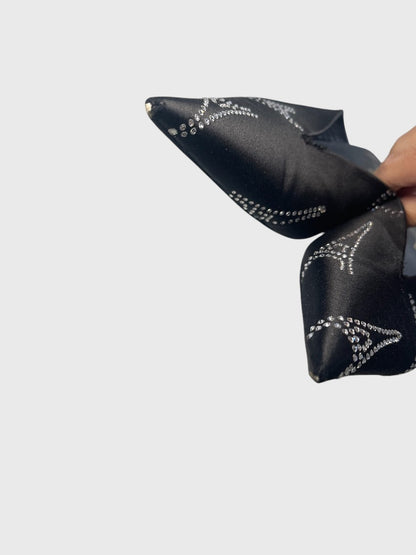 Mules Balenciaga Knife noires T.37