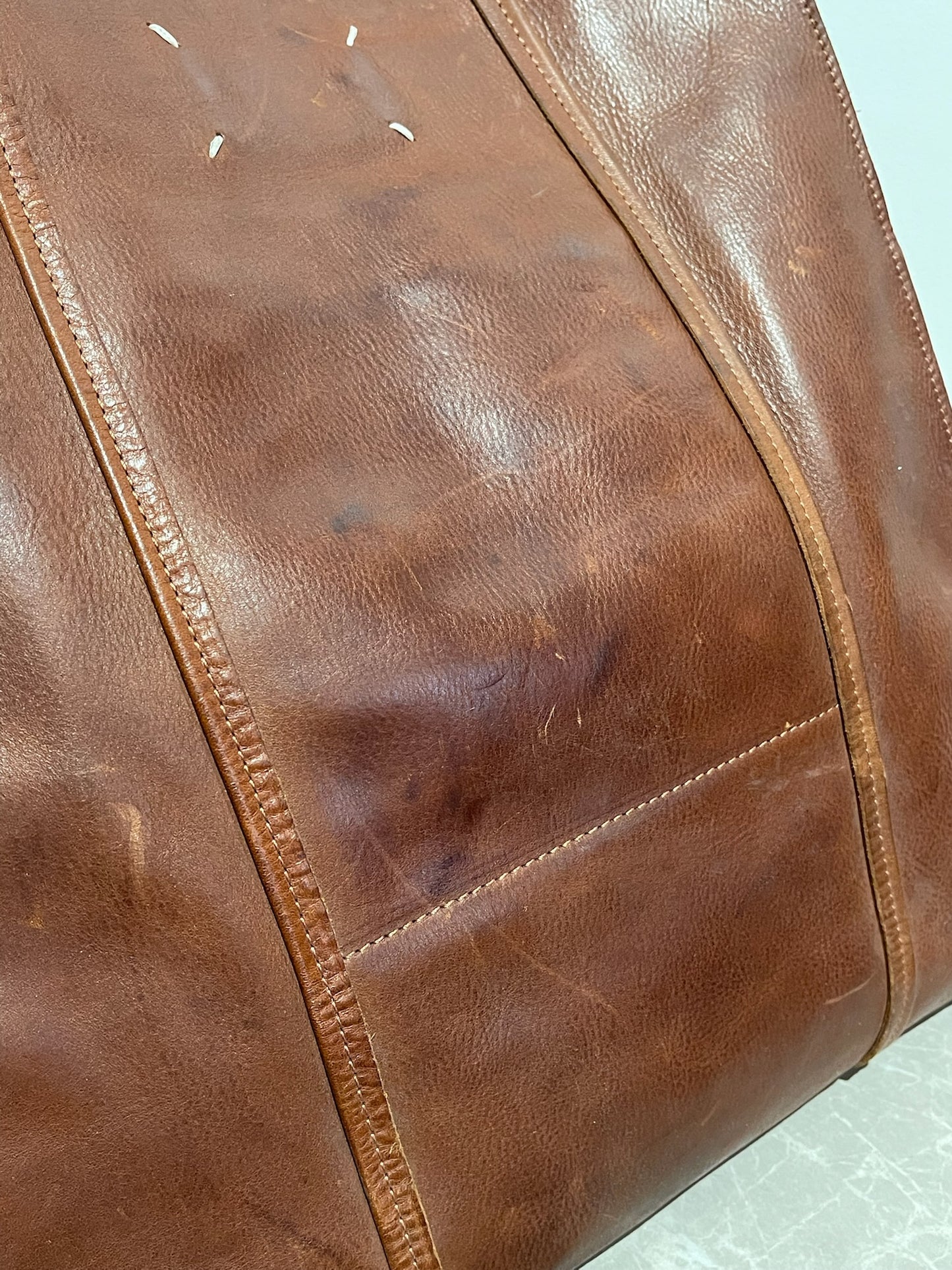 Sac cabas Maison Margiela camel