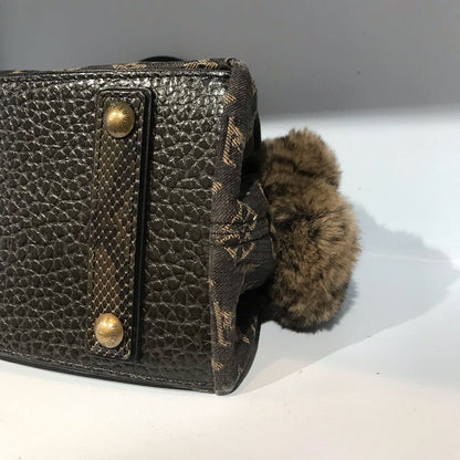 Sac Louis Vuitton Demi-Lune Chinchilla