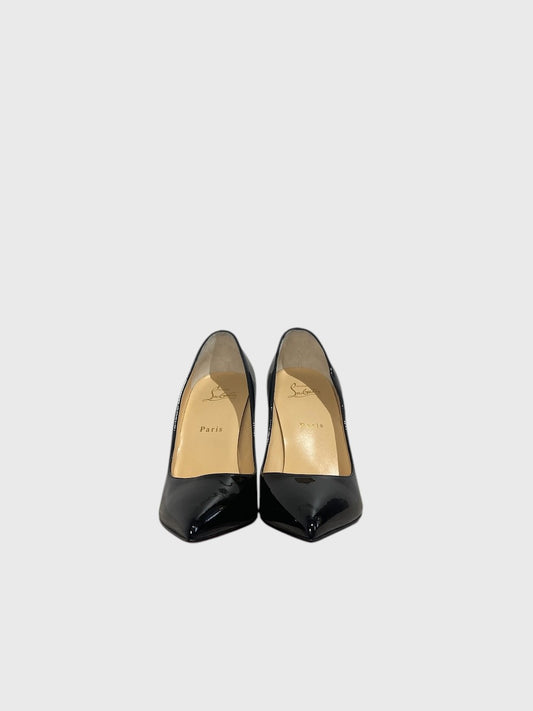 Escarpins Christian Louboutin noirs T.38,5