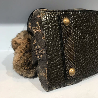 Sac Louis Vuitton Demi-Lune Chinchilla