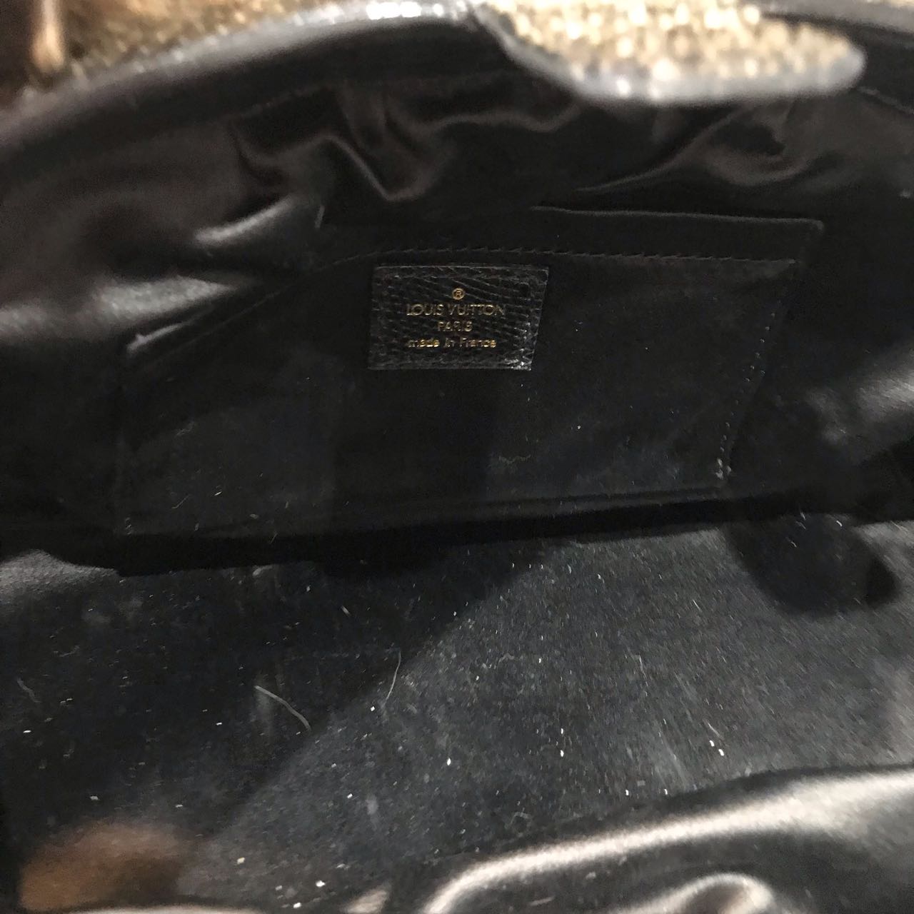 Sac Louis Vuitton Demi-Lune Chinchilla