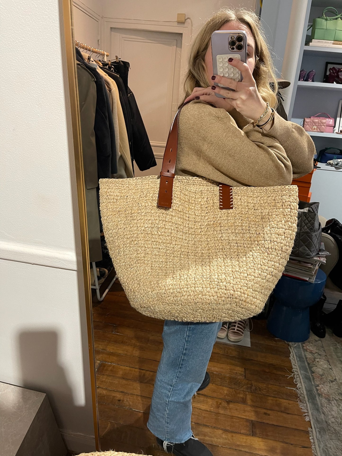 Sac panier Chloé Manuel