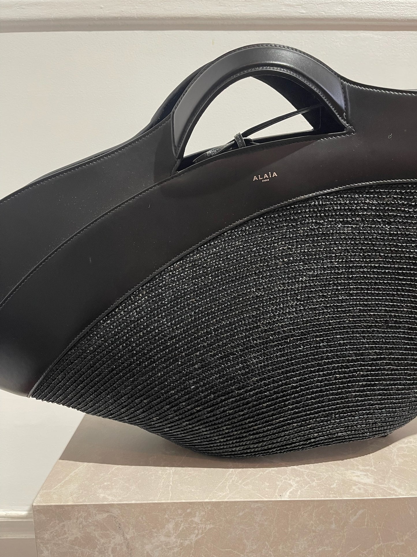 Sac Alaia Khaïma noir